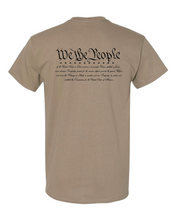Load image into Gallery viewer, WE THE PEOPLE FRONT AND BACK PRINT T-shirt