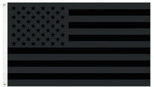 Load image into Gallery viewer, Never Surrender Black USA Embroidered Flag 3x5ft