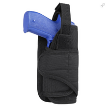 Load image into Gallery viewer, VT Vertical Tactical Molle Handgun Holster (Weapon Lights/Laser friendly)