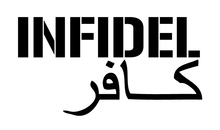 Load image into Gallery viewer, American Infidel Cut Vinyl Decal Car Window Sticker