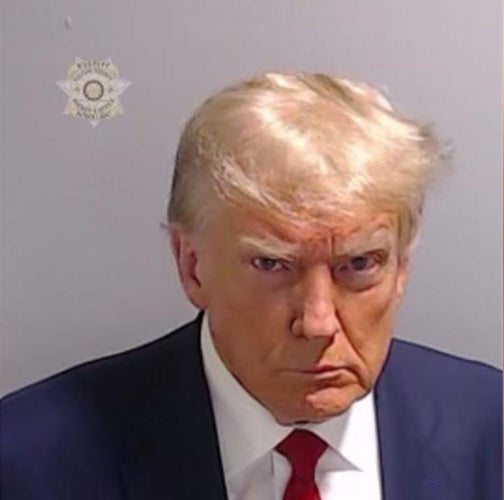 TRUMP MUGSHOT Sticker