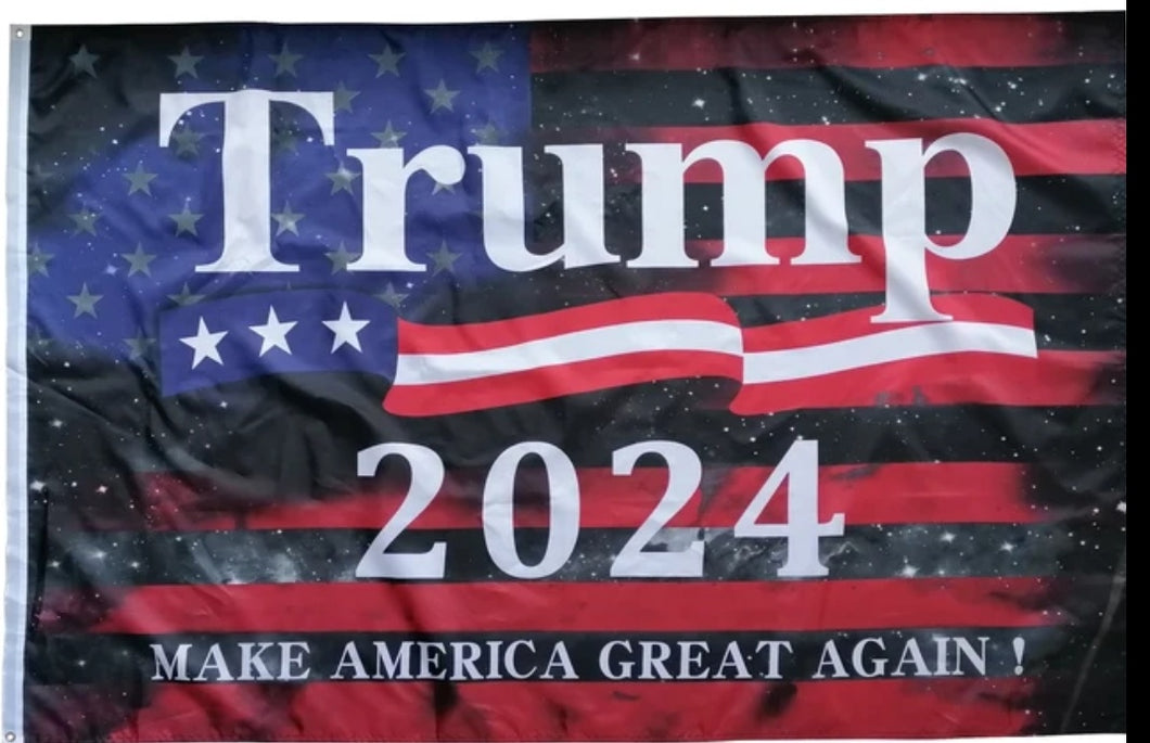 Trump 2024 (USA Space) Flag 3x5ft Poly