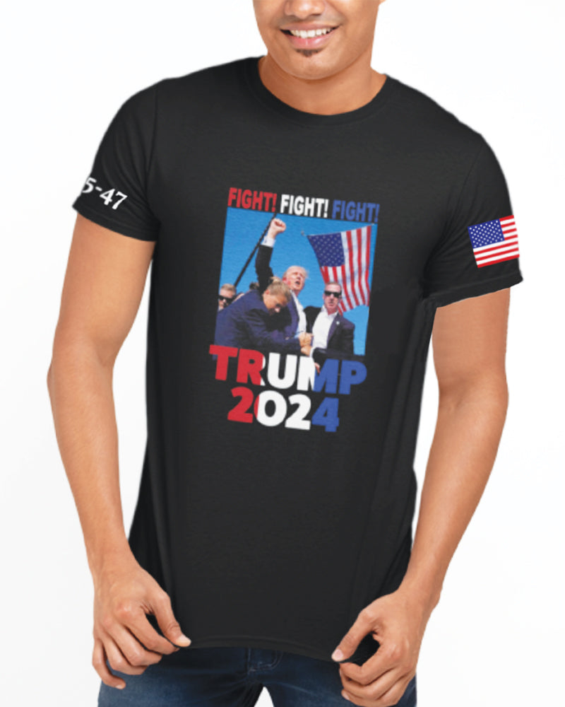 TRUMP 2024-FIGHT FIGHT FIGHT! Red, White and Blue