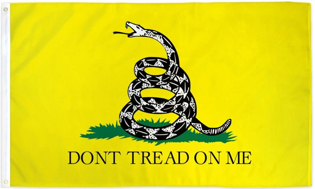 Gadsden Don't Tread On Me Yellow Flag