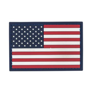 USA Flag PVC Velcro Patch