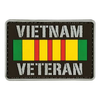 Vietnam Veteran PVC Velcro Patch