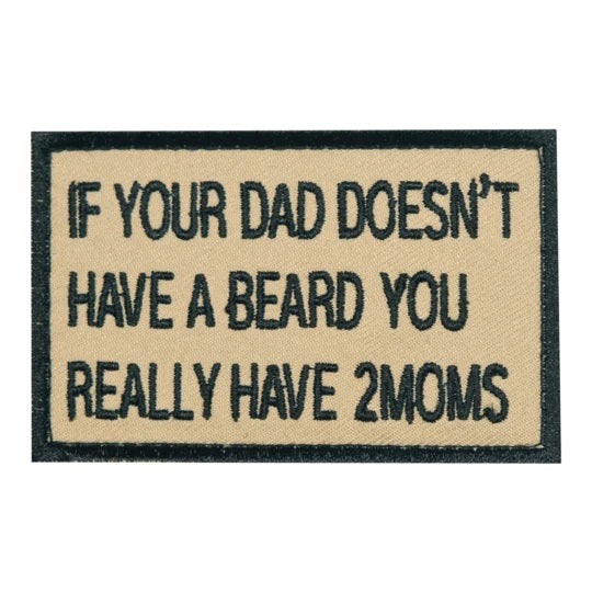 2Moms Embroidered Velcro Patch