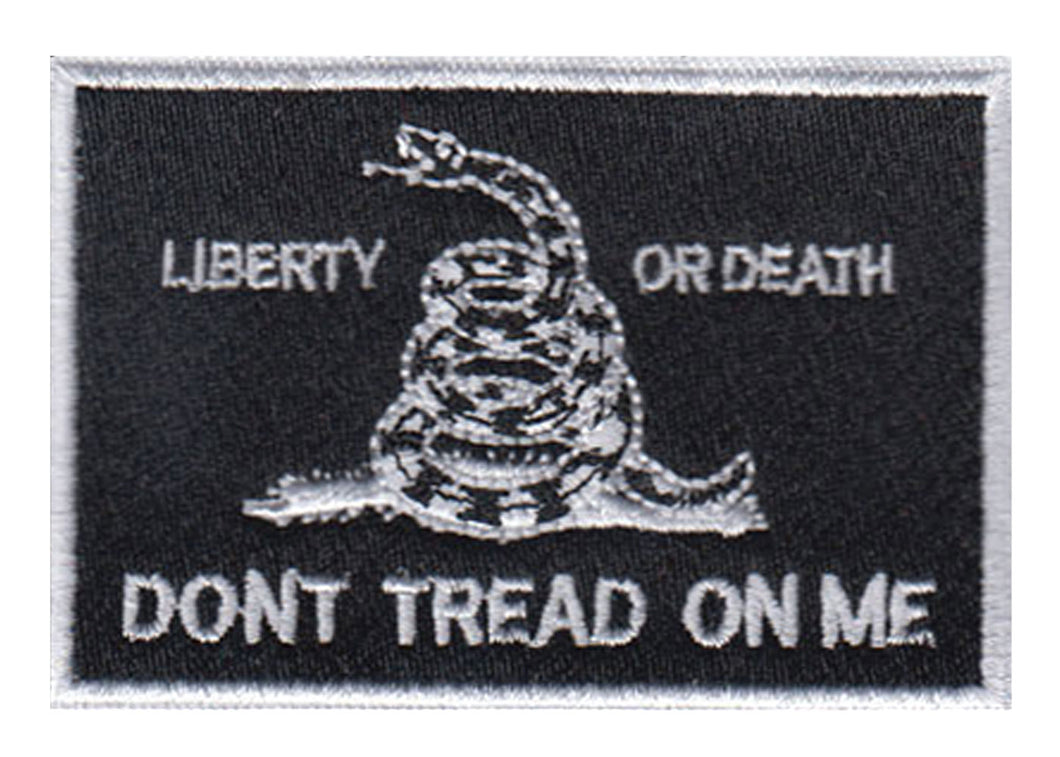 Don't Tread On Me Embroidered Velcro Patch