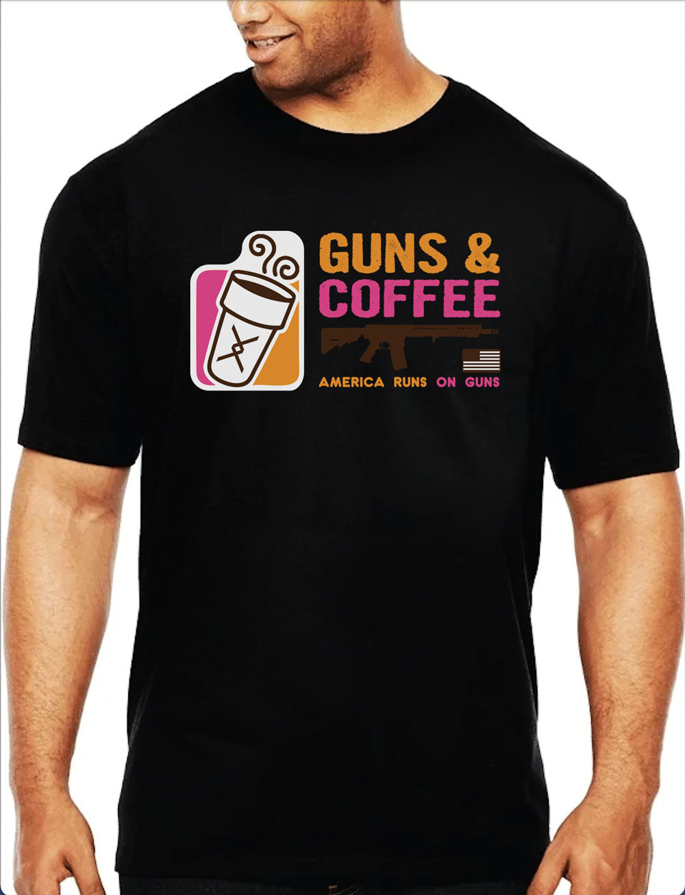 Guns and Coffee T-shirt