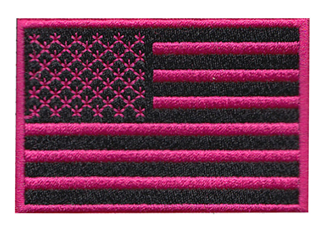 USA Flag Embroidered Velcro Patch