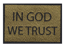 Load image into Gallery viewer, In God We Trust Embroidered Velcro Patch
