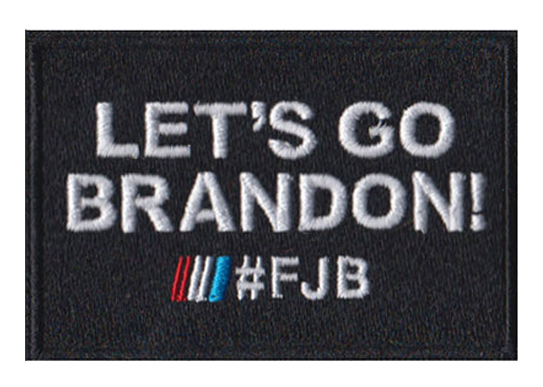 Let's Go Brandon! Embroidered Velcro Patch