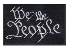 Load image into Gallery viewer, We The People Embroidered Velcro Patch
