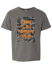 Load image into Gallery viewer, Camo Is My Favorite Color (Youth) T-shirt
