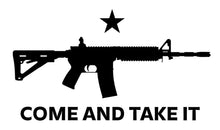 Load image into Gallery viewer, AR15 Come And Take It Cut Vinyl Decal
