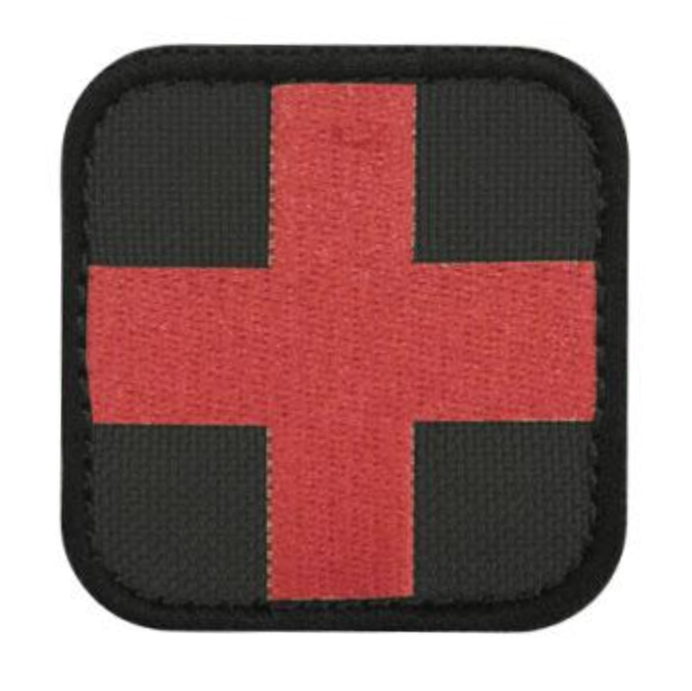 First Aid Embroidered Velcro Patch