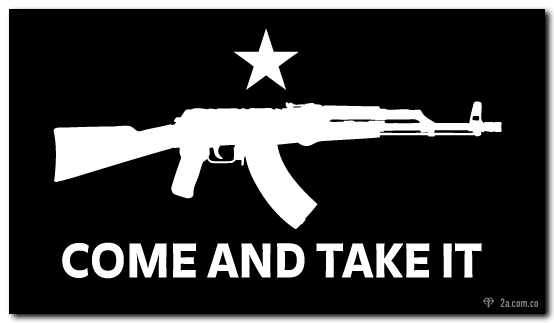 Come and Take It AK-47 Vinyl Sticker