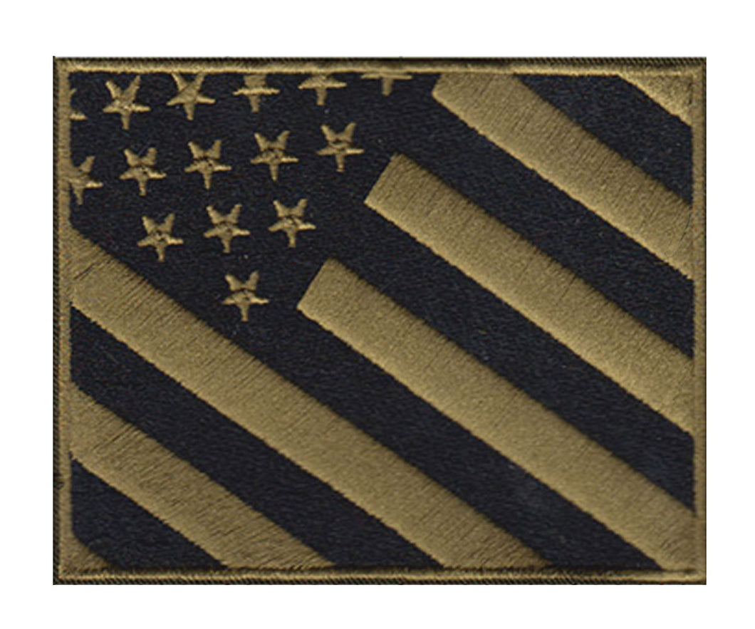 American Armory Diag Flag Embroidered Velcro Patch