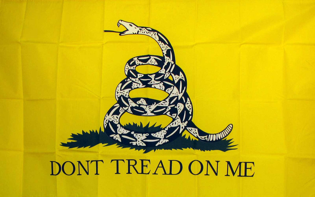 Gadsden Don't Tread On Me Yellow Flag