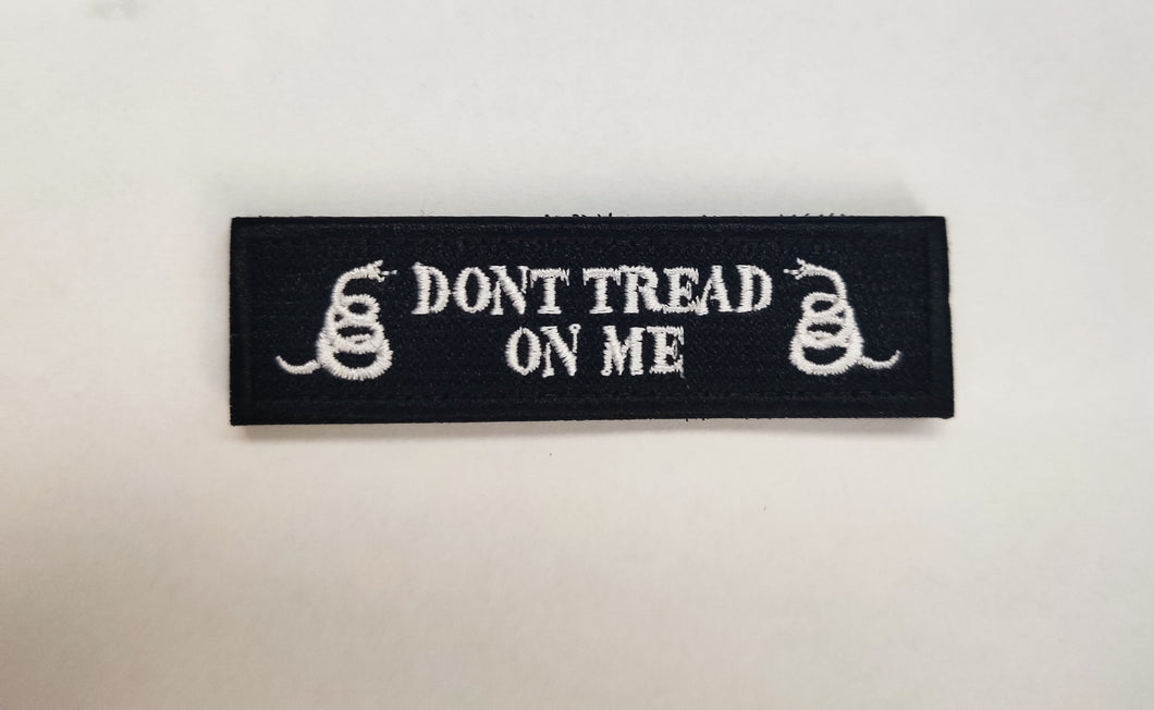 Dont tread on me strip velcro patch