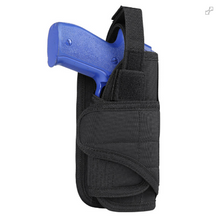 Load image into Gallery viewer, VT Vertical Tactical Molle Handgun Holster (Weapon Lights/Laser friendly)
