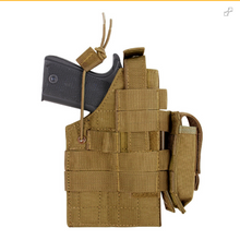 Load image into Gallery viewer, 1911 Ambidextrious Molle Nylon Holster For Plate Carriers, Tactical Packs
