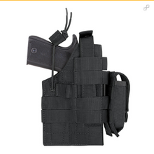 Load image into Gallery viewer, 1911 Ambidextrious Molle Nylon Holster For Plate Carriers, Tactical Packs
