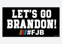 Load image into Gallery viewer, Ladies Let&#39;s Go Brandon #FJB T-shirt (INCLUDES 3 FREE STICKERS)
