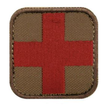 Load image into Gallery viewer, First Aid Embroidered Velcro Patch
