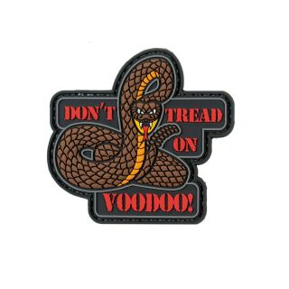 Don't Tread on Voodoo! PVC Velcro Patch