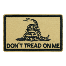 Load image into Gallery viewer, Don&#39;t Tread On Me - Gadsden Embroidered Velcro Patch
