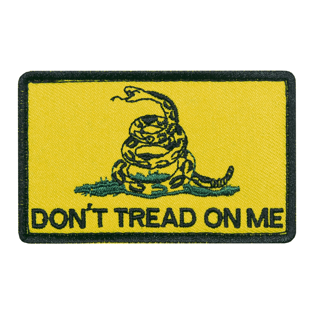 Don't Tread On Me - Gadsden Embroidered Velcro Patch