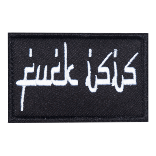 F**k ISIS Embroidered Velcro Patch