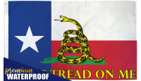 Don't Tread On Me on Texas Flag