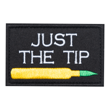 Load image into Gallery viewer, Just The Tip Embroidered Velcro Patch
