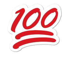 Load image into Gallery viewer, Keep it 100! Sticker
