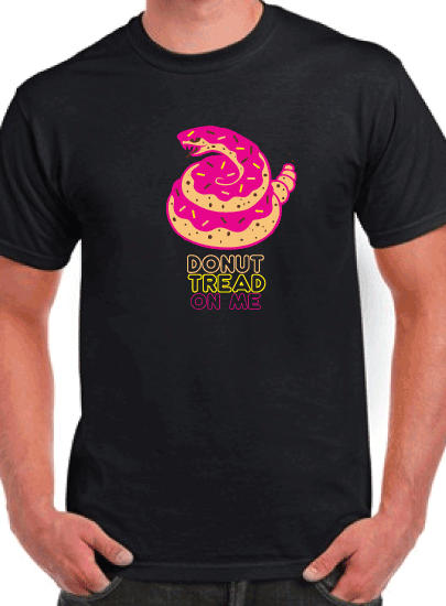 Donut Tread On Me Tshirt