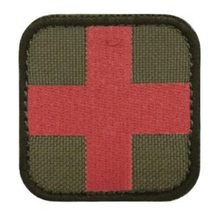 Load image into Gallery viewer, First Aid Embroidered Velcro Patch
