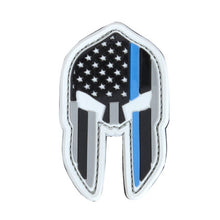 Load image into Gallery viewer, Thin Blue-Line PVC Velcro Patch
